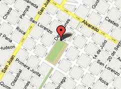 Mapa de ubicaci�n del Centro