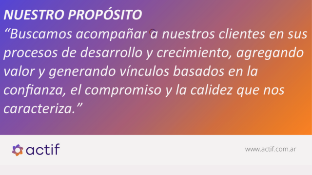 propósito