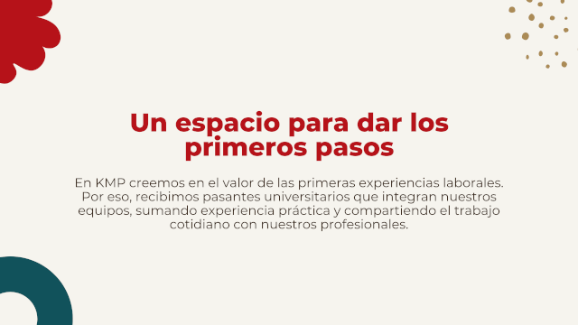 espacio para primeros pasos