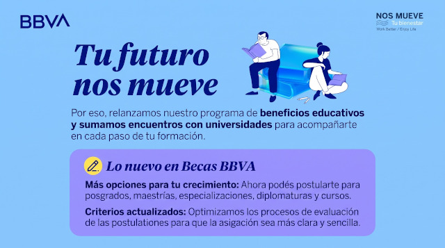 tu futuro nos mueve - beneficios