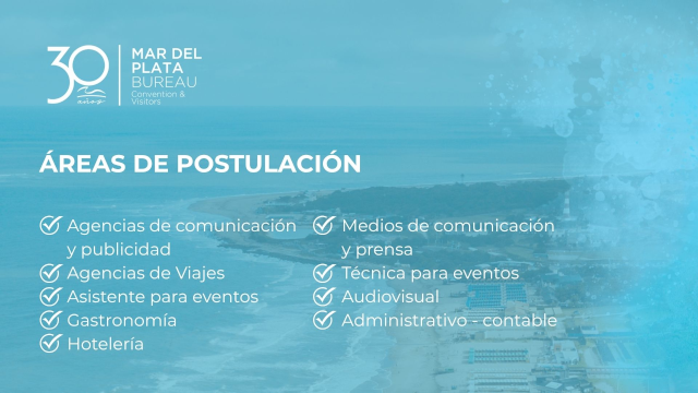 áreas de postulación