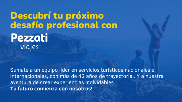 Descubri tu próximo desafío profesional con Pezzati