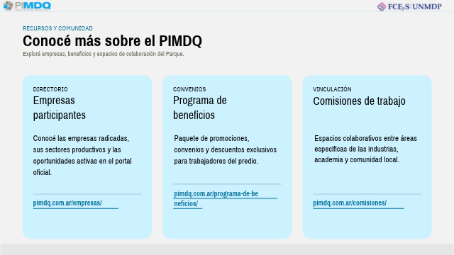 conocé más