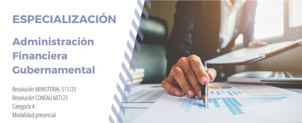 Especialización en Administración Financiera Gubernamental