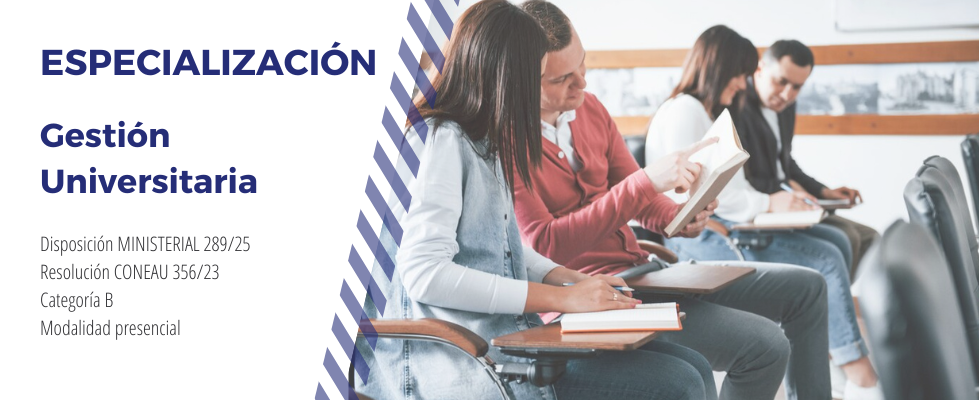 Especialización en Gestión Universitaria