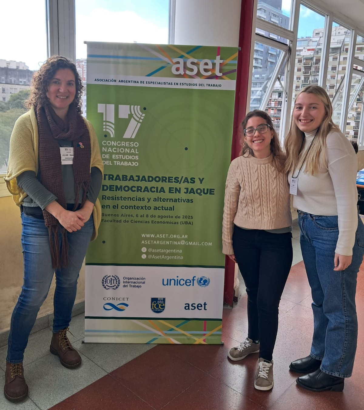 Activa participación del Grupo Estudios del Trabajo de la facultad en el 17º Congreso de la Asociación de Estudios del Trabajo (ASET)