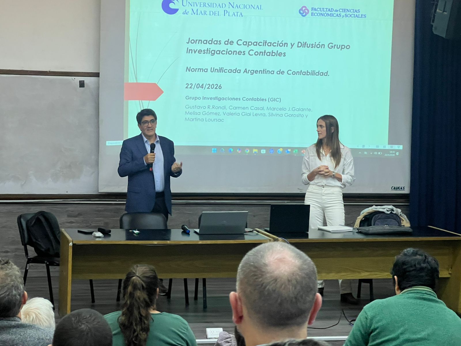 Comenzó el Ciclo de Capacitación y Difusión sobre la Norma Unificada Argentina de Contabilidad 