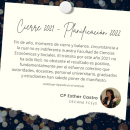 Cierre 2021 - Planificación 2022