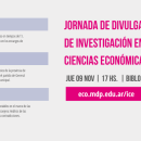 Jornada de Divulgación de Investigaciones en Cs. Económicas